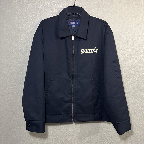 Vintage Porn Star Logo Work Jacket - Picture 1 of 13